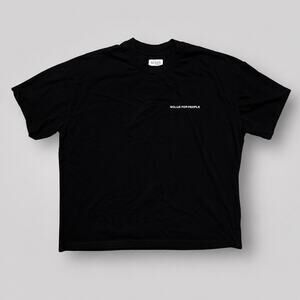 SOLUA FOR PEOPLE SOUL CENTRIC - T SHIRT BLACK SZ XL